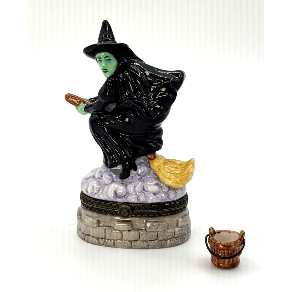 Midwest Cannon Falls Wicked Witch of the West Trinket Box & Bucket Wizard Of Oz